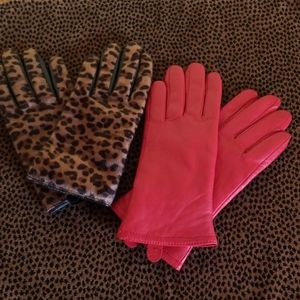 Leather gloves